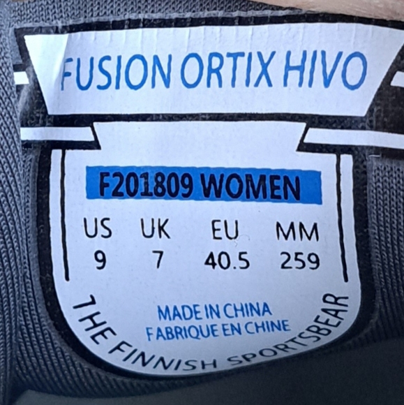 Karhu Womens Fusion 4.0 Hivo F201809 Blue Running Shoes Sneakers Size 9 - Picture 5 of 8